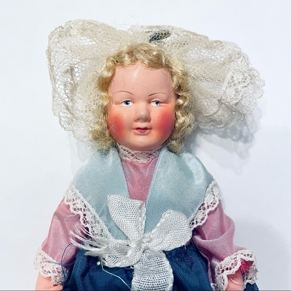 Vintage World-Wide Doll Club Reims Champagne France Christiane French Poupee - Picture 2 of 15